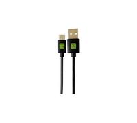 Câble USB USB-C mâle, USB-A mâle 10.00 cm noir