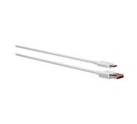 - Câble USB - USB (M) pour 24 pin USB-C (M) - 6 A - 1 m - blanc