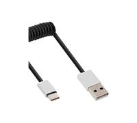 - Câble USB - USB (M) pour 24 pin USB-C (M) - USB 2.0 - 50 cm - noir