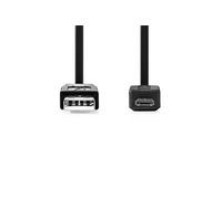 Nedis CCGP60505BK10 câble USB USB 3.2 Gen 1 (3.1 Gen 1) 1 m USB A Micro-USB B Noir