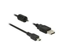- Câble USB - USB (M) pour mini USB type B (M) - USB 2.0 - 1 m - noir
