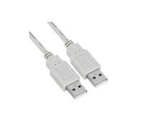- Câble USB - USB (M) pour USB (M) - USB 2.0 - 1.8 m - gris