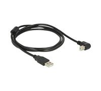 DeLOCK 1.5m, USB 2.0-A/USB 2.0-B câble USB 1,5 m USB A USB B Noir