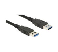 - Câble USB - USB type A (M) pour USB type A (M) - USB 3.0 - 1.5 m - noir