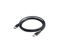- Câble USB - USB type A (M) pour USB type A (M) - USB 3.0 - 1 m - noir