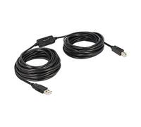 - Câble USB - USB type B (M) pour USB (M) - USB 2.0 - 11 m - actif
