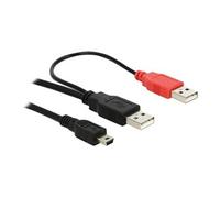 DeLock Câble USB pour mini USB type B (M) – alimentation uniquement – 1 m
