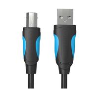 Câble USB - VENTION - USB 2.0 A vers B - 1 mètre - Noir - Imprimante, Scanner, PC