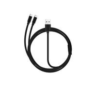 Avizar Câble USB vers 2x USB-C 2A Charge Rapide et Sécurisée Épais Robuste 3m
