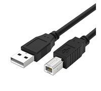 Câble USB vers hôte compatible avec Yamaha PSR-EW300, PSRE353, PSR-E363, PSR-EW410, PSR-E463, PSRE373, PSRE-343, PSRSX900, YPT260, YPT270, YPT360, P71, NP12 P45, P45. Clavier de piano portable 125