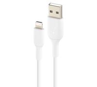 Câble USB vers iPhone iPad Lightning MFI Charge Synchronisation 3m Blanc