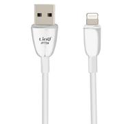 Câble USB vers Lightning 3A Charge et Synchro Rapide 1,2m Blanc