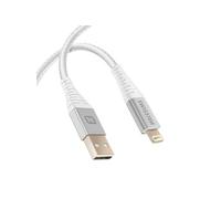 Câble USB vers Lightning Aramide Recharge Rapide Blanc