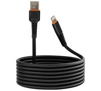 Câble USB vers Lightning Charge 20W 3m pour iPhone iPad Noir