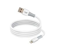 Câble USB vers Lightning Recharge Rapide 3A pour iPhone et iPad 1.2m Blanc