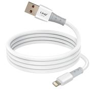 Câble USB vers Lightning Recharge Rapide 3A pour iPhone et iPad 1.2m Blanc