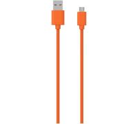 Câble Usb Vers Micro-Usb 2.4A 1,5 Mètres - Collection Pop - Orange[CAB9166508]
