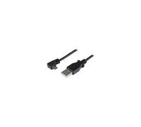 StarTech Câble Micro-USB coudé 50 cm 0,25 mm² M/M Noir