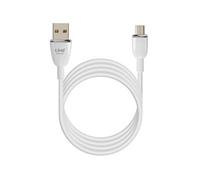 Câble USB vers Micro-USB Fast Charge 3A Synchronisation Longueur 1.2m Blanc