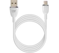 Câble USB vers Micro-USB Fast Charge 3A Synchronisation Longueur 1.2m Blanc