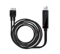 Câble USB vers Midi B85B pour enregistrement et édition de clavier, convertisseur de Piano électrique, 2m