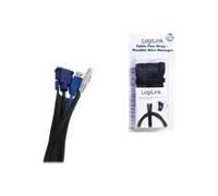 Câble USB vers MIDI - LOGILINK - FLEXWRAP - 1,8 m - Noir - In-Out MIDI