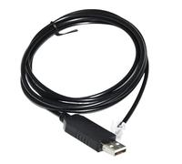 Câble USB vers RJ9 RJ11 4P4C vers Equatorial HC, vers câble GO2NOVA EQMOD for IEQ30 IEQ45 CEM60 CEM25P(1.8M)