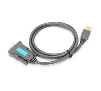 Câble USB vers RS-232 Full-Duplex Adaptateur USB vers Série Câble Convertisseur de Port Série Mindpure US015 Câble Convertisseur USB vers DB9 RS-232 Mâle vers Mâle