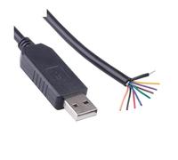 Câble USB vers RS232 série 9 fils, puce de brochage, Port de pilote, adaptateur de Communication, câble convertisseur