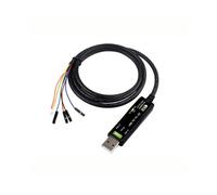 Câble USB Vers Série TTL de Qualité Industrielle, 4 Broches, Interface à Tête Libre, Circuit de Protection FT232RNL.