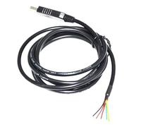 Câble USB vers UART FT232RL TTL 3,3 V 5 V 6 cœurs 6 Broches WE, extrémité Ouverte, Compatible avec TTL-232R-3V3-WE VCC GND TXD RXD CTS RTS(1.8M,TTL 3.3V)