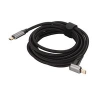 Câble USB vers USB C 90 Degrés, PD100W Type C 3.1 Gen2 Cordon de Charge Rapide 4K 60Hz 10Gbps Câble D'extension USB C à Angle Droit pour Steam Deck, pour VR Link (300cm)