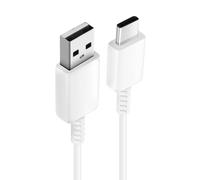 Cables USB Samsung Câble USB vers USB-C Charge rapide 1 mètre D'origine EP-DG970BWE Blanc