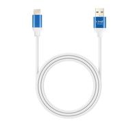 Câble USB vers USB C Fast Charge 3A Synchronisation Longueur 1.5m Bleu