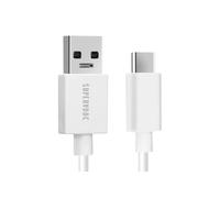Câble USB vers USB-C Original SuperVOOC 65W Blanc 1m