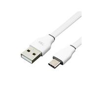 Avizar Câble USB vers USB type C 3 m – charge et synchronisation rapide – Blanc