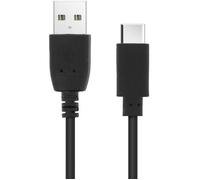 Câble USB vers USB Type C - AVIZAR - Quick Charge 2.0 - 1,2m - Noir - Recharge rapide