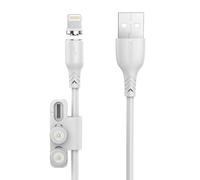 Cable Usb With Magnet Foneng X62 3w1 (white)