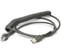 Câble USB Zebra, 2,7m, torsadé Câble USB (type A) : 2,7m, torsadé, code de câble U12 (CBA-U12-C09ZAR)