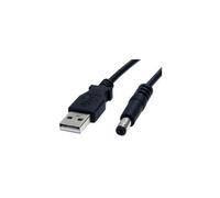 Câble USB2TYPEM2M Startech, USB-5,5mm 5V DC, Type M Baril, 2M