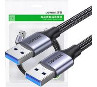 Câble Usb3.0, Usb-A mâle vers Usb-A mâle, Ugreen Us373 2A, 0.5M (Noir)