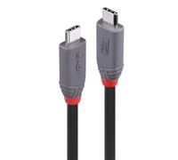 LINDY Câble USB-C USB4™ USB-C® mâle 0.80 m noir 36956