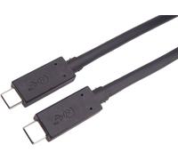 Câble USB4™ 40Gbps 8K@60Hz Thunderbolt 3 certifié USB-IF 1m