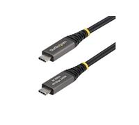 StarTech.com - Câble USB - USB-C (M) pour USB-C (M) - USB4 / Thunderbolt / DisplayPort 2.1 - 2 m - actif, support pour 8K60Hz, support pour 4K240Hz, gamme de puissance étendue (EPR), débit de transfer