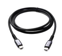 System-S Câble Thunderbolt 4 150 cm type C mâle vers mâle adaptateur 40 Gbit/s USB 4.0