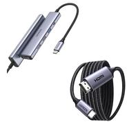 Câble USBC vers HDMI 4K60Hz 2M Revodok Hub USB C HDMI 4K PD 100W