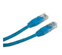 Câble UTP, Cat.5, 0,5 m, non blindé, bleu