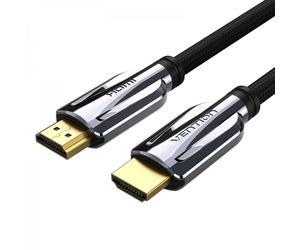 Câble Vention HDMI 2.1 Mâle vers Mâle 8K - 1m - Plaqué Or - Couleur Noir