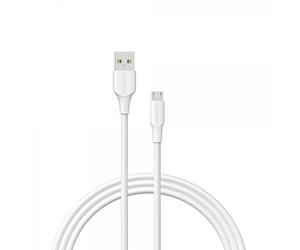 Câble Vention USB 2.0 Mâle vers MicroUSB Mâle - 2m - 3A - 60W - 480Mbps - Couleur Blanc