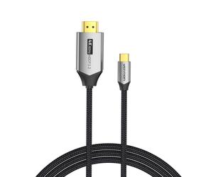 Câble Vention USB-C vers HDMI 4K - Haute Résolution 4K@60Hz - Plug & Play - Connecteurs Plaqués O